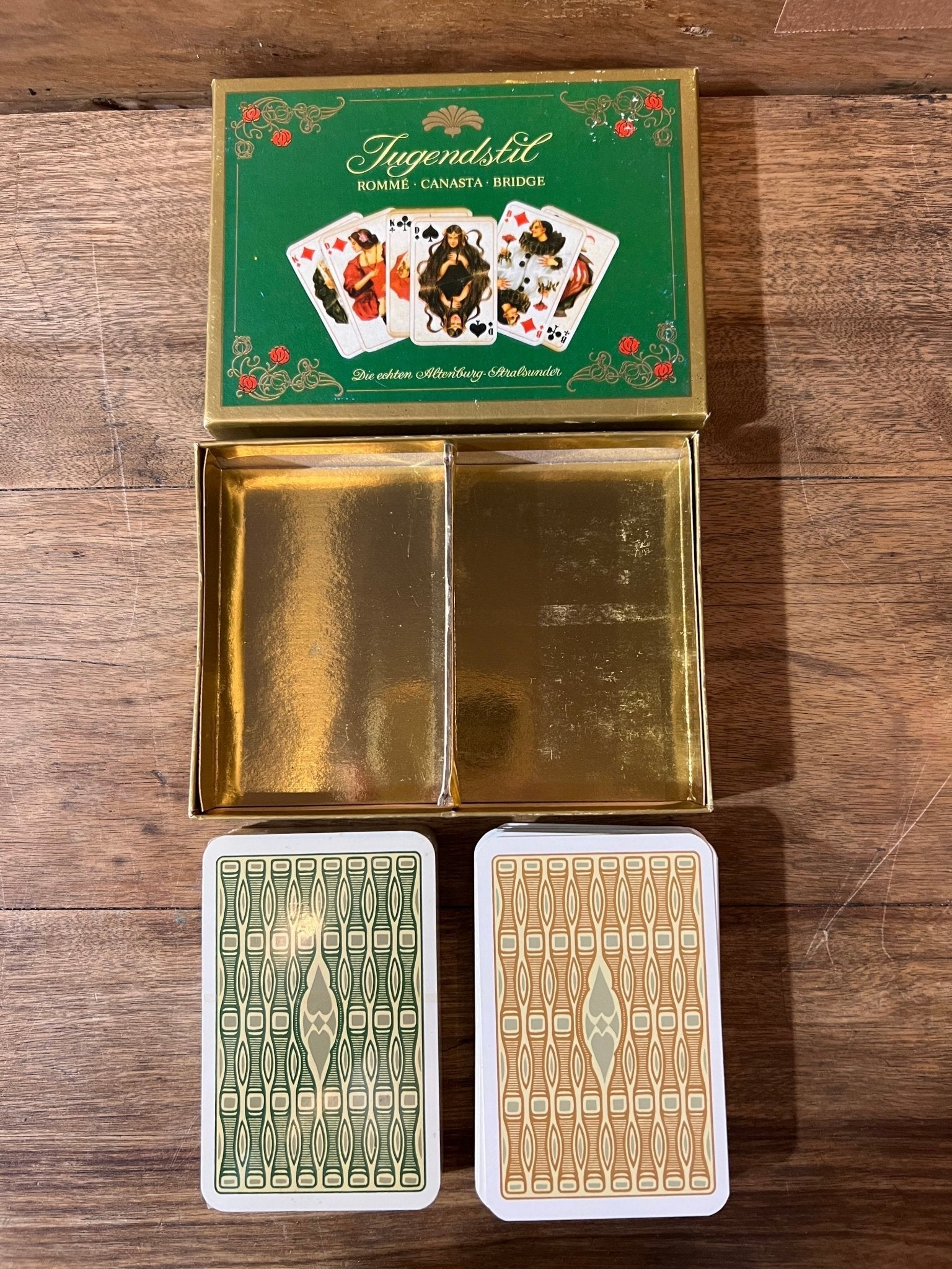 Jugendstil Playing Cards 