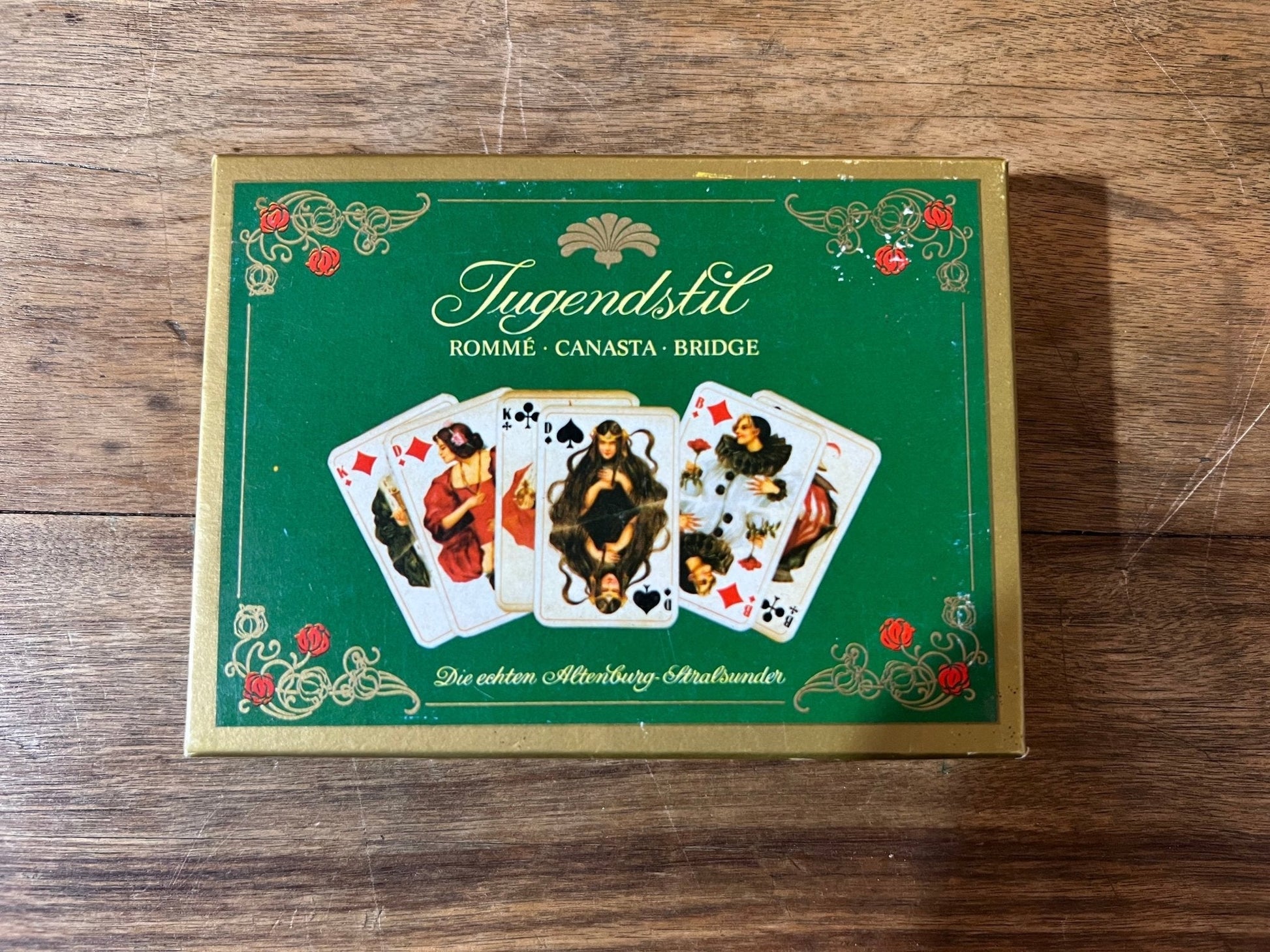 Jugendstil Playing Cards 
