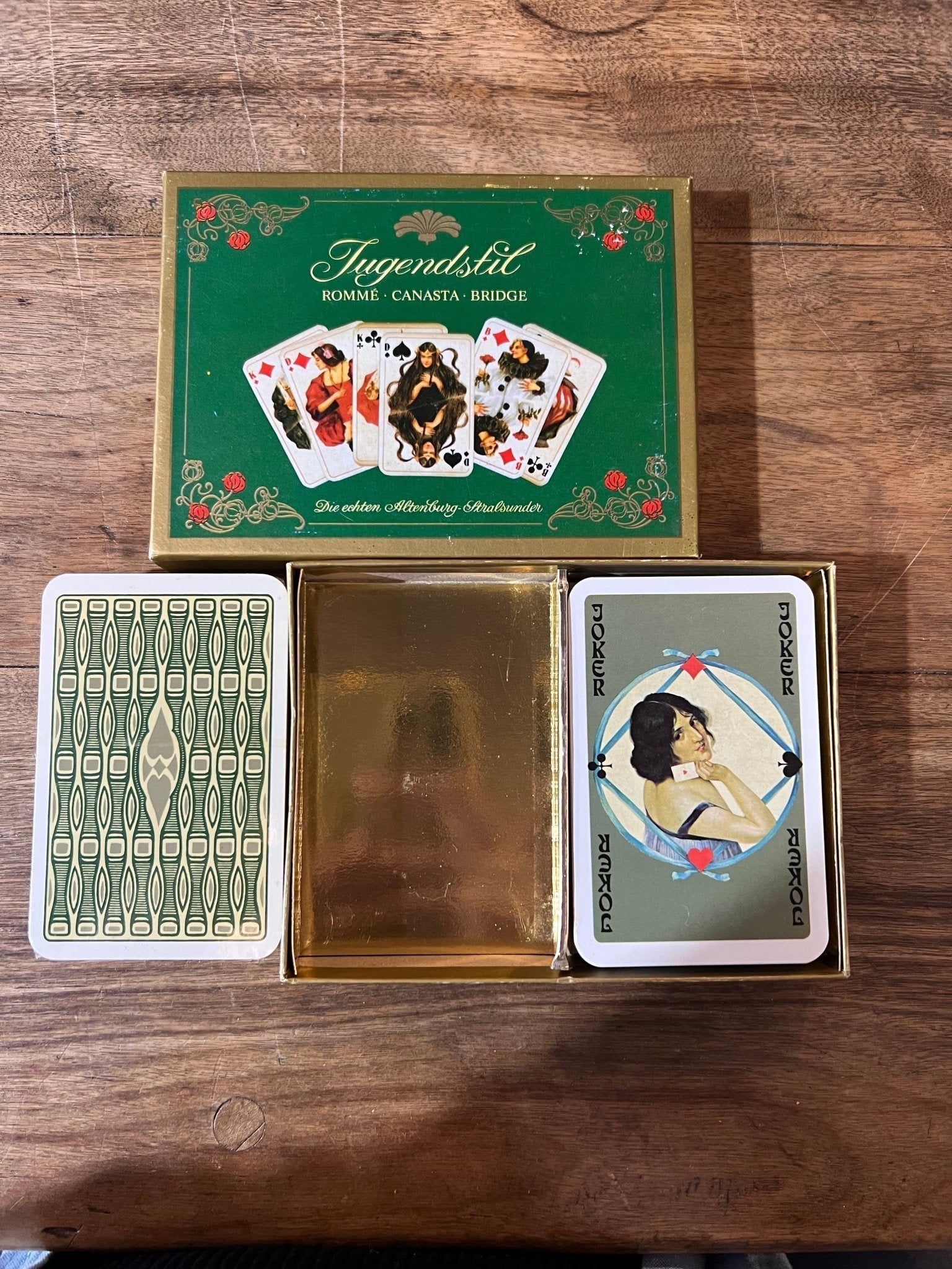 Jugendstil Playing Cards 