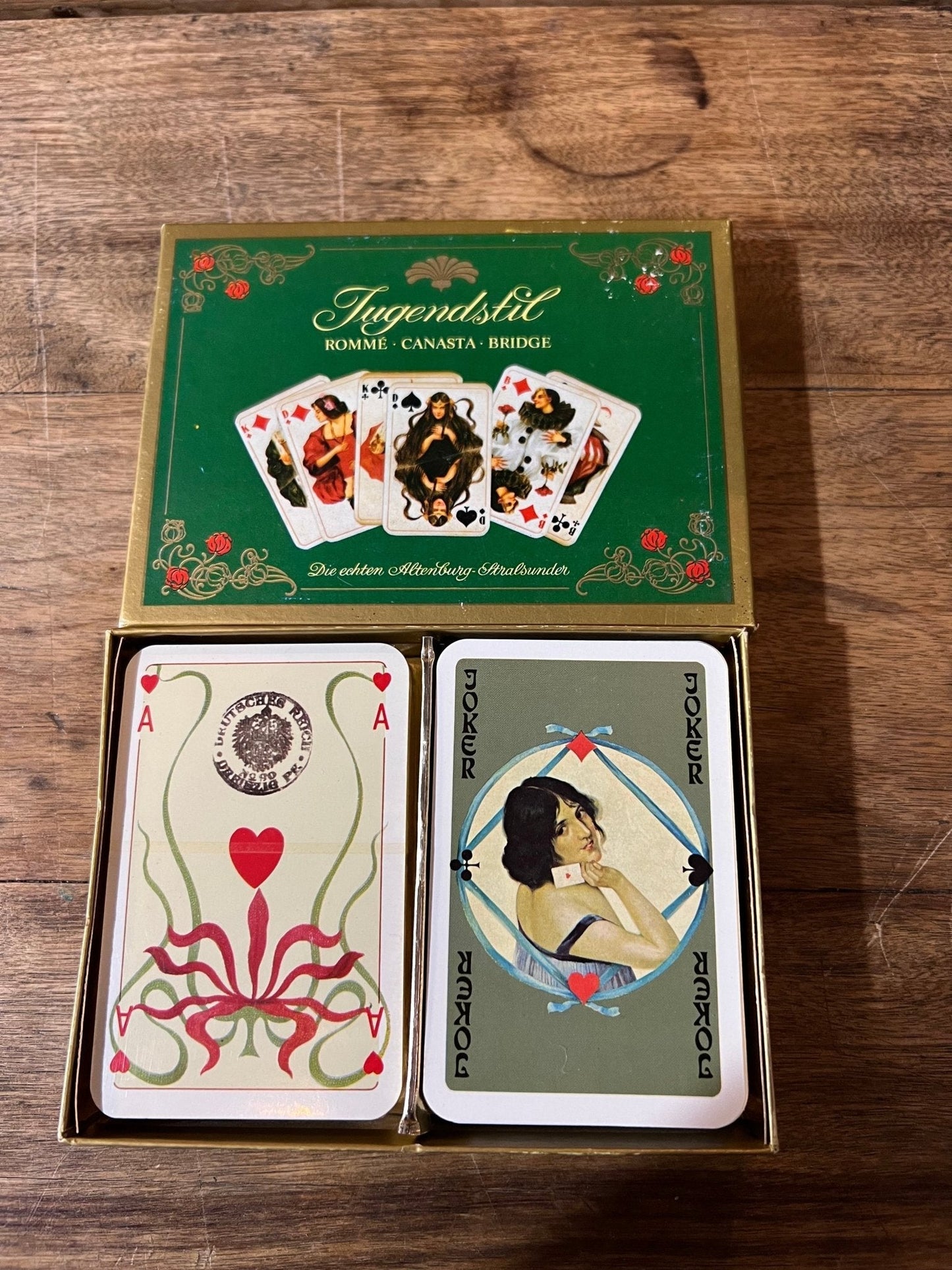 Jugendstil Playing Cards 