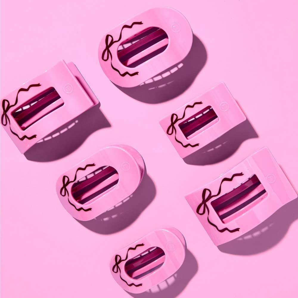 Just Add a Bow | Small | Flat Rectangle Hair Clip