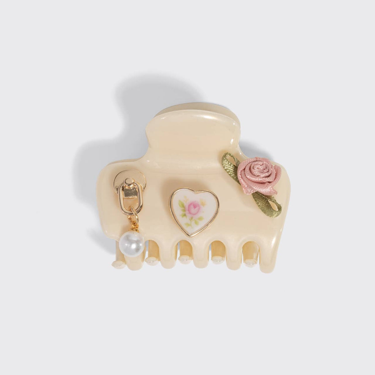 KitschPop™️ Cloud Clip 7pc Set Vintage - Pearlized Cream - The Mustard Seed Collection, The Seed