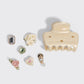 KitschPop™️ Cloud Clip 7pc Set Vintage - Pearlized Cream - The Mustard Seed Collection, The Seed