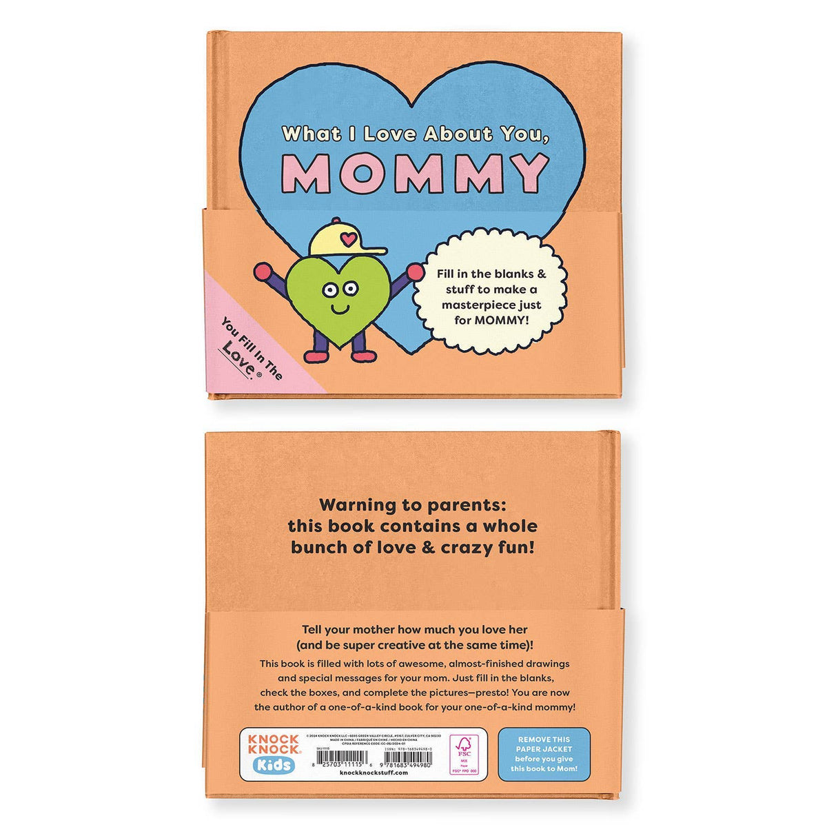 Knock Knock Kids - Mommy Fill in the Love Book 