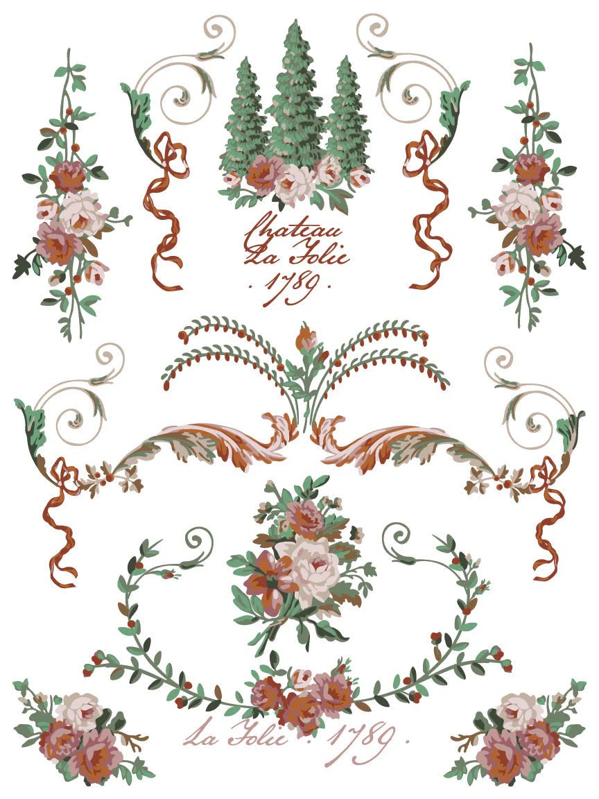 La Folie IOD Paint Inlay 12x16 Pad