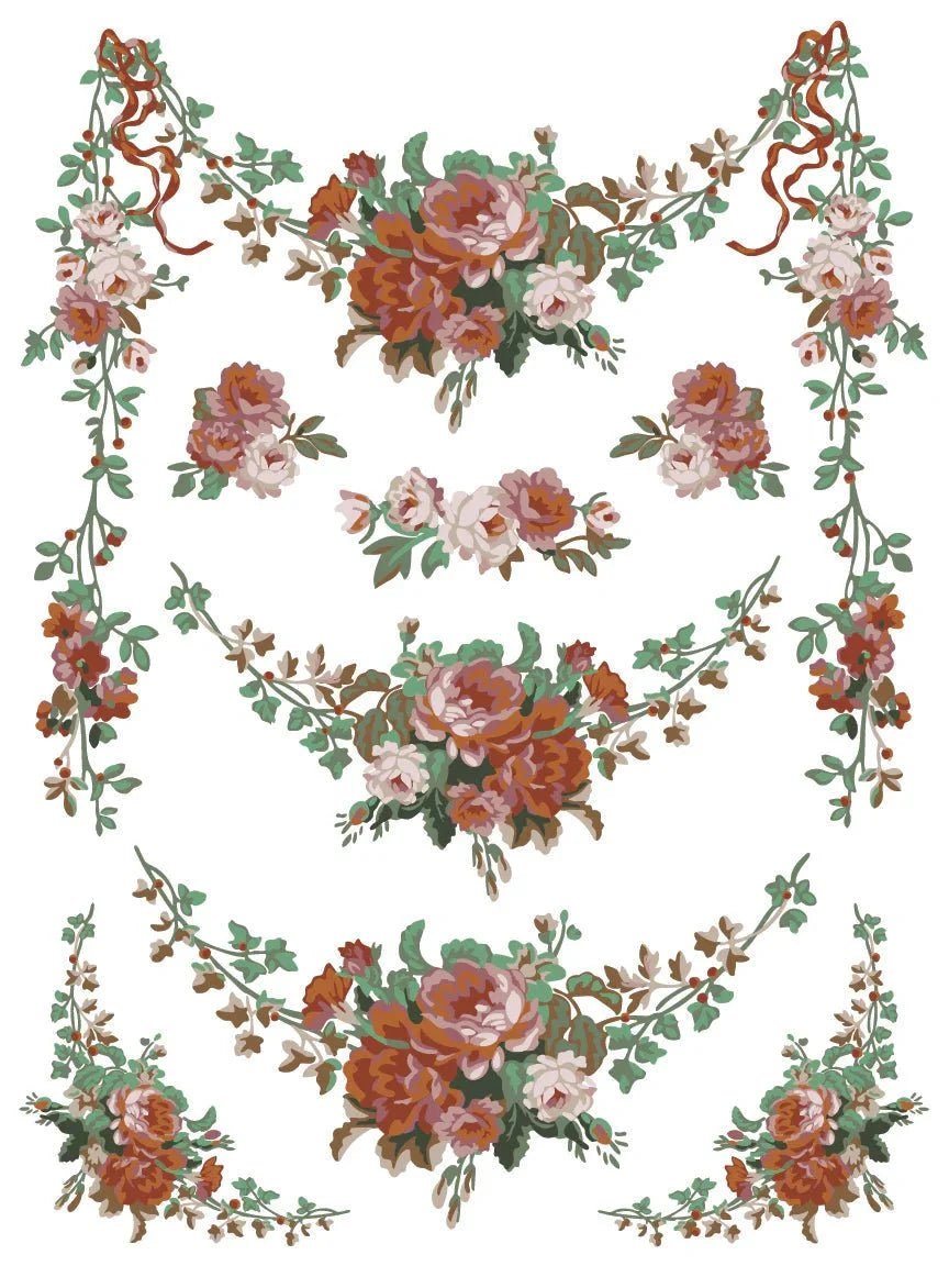 La Folie IOD Paint Inlay 12x16 Pad - The Mustard Seed Collection, The Seed