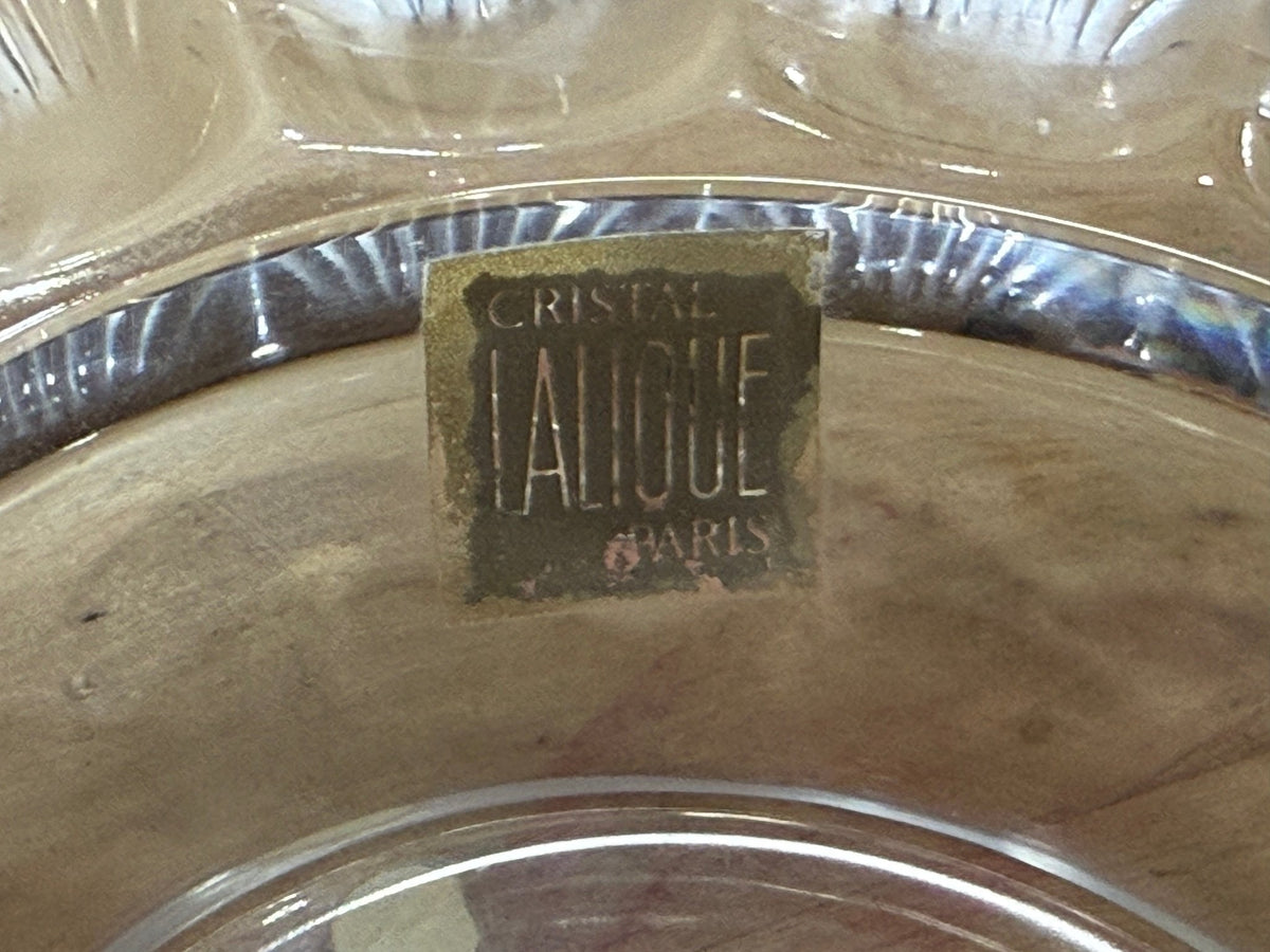 Lalique Crystal "Coquilles" (Shells) Bowl - The Mustard Seed Collection, The Seed