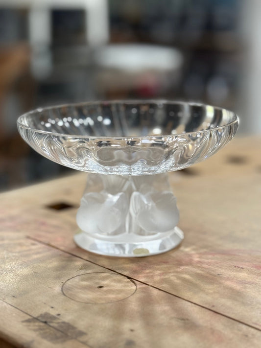 Lalique Crystal "Nogent" Bowl
