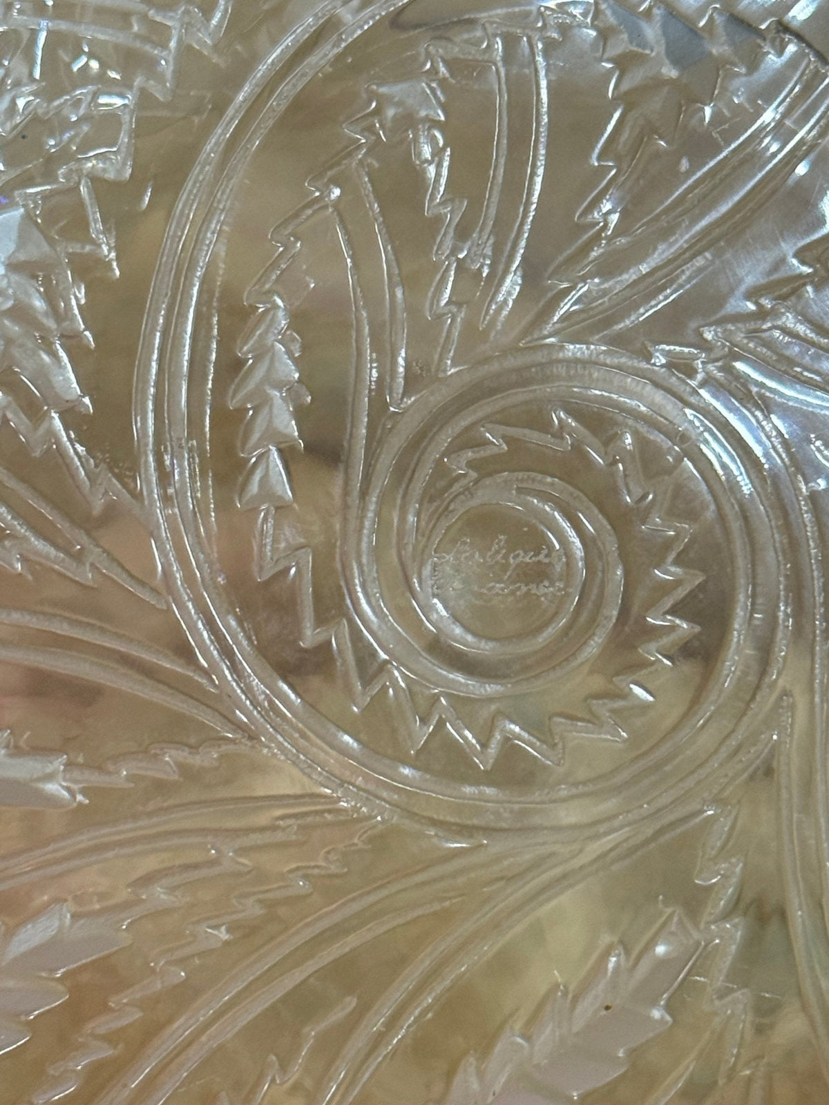 Lalique Crystal "Pinsons" Bowl - The Mustard Seed Collection, The Seed