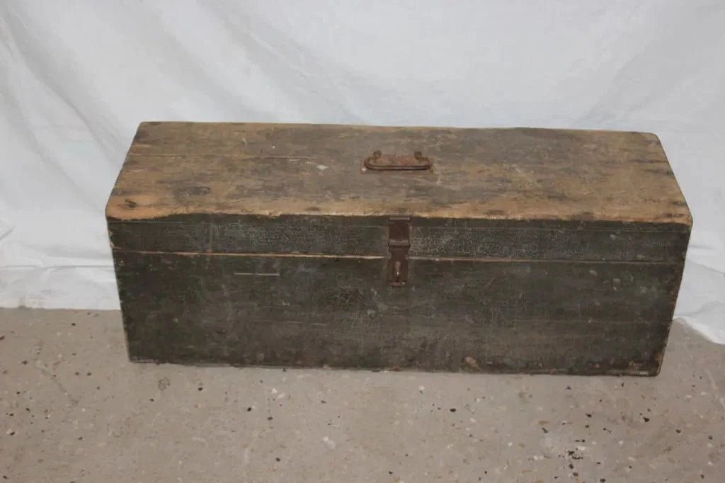 Large Vintage Carpenters Tool Box - The Mustard Seed Collection, The Seed