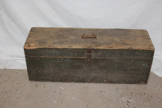Large Vintage Carpenters Tool Box - The Mustard Seed Collection, The Seed
