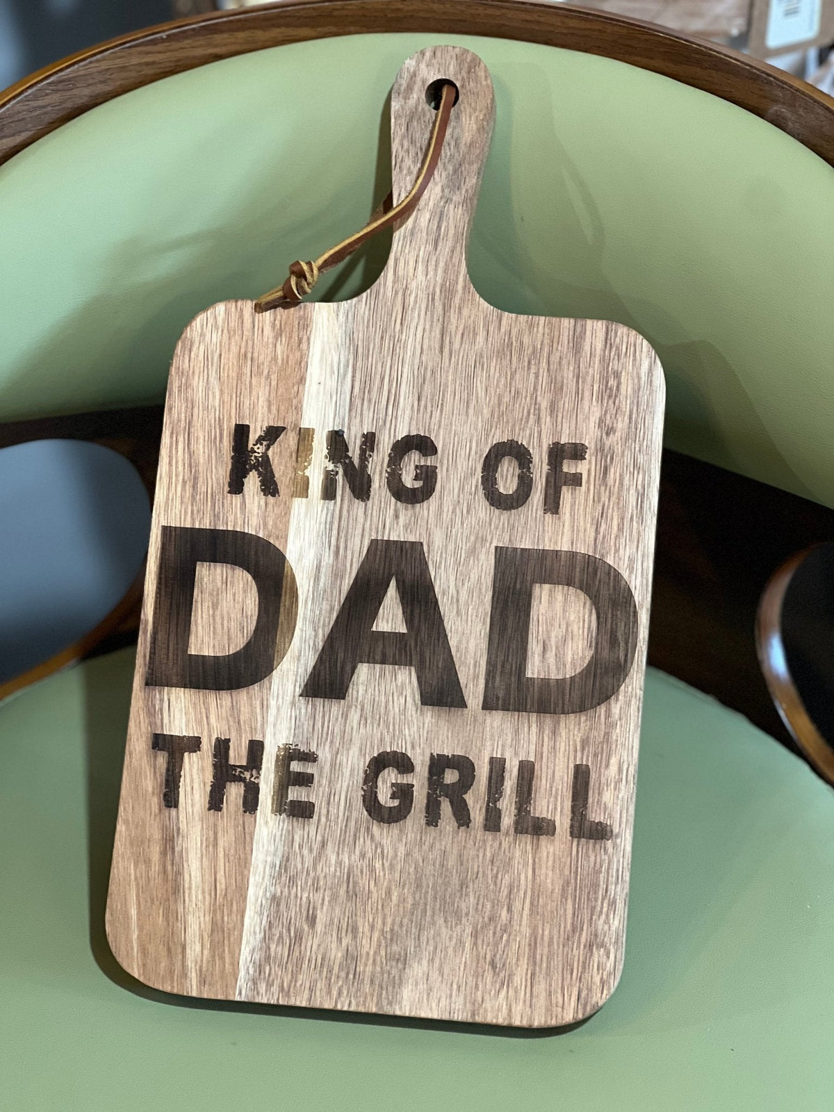 Laser Engraved Acacia Cutting Board - The Mustard Seed Collection, The Seed