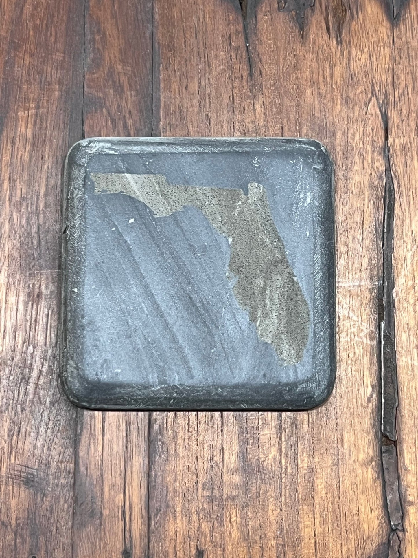 Laser-Engraved Natural Slate Coaster - The Mustard Seed Collection, The Seed