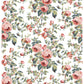 Lattice Rose IOD Paint Inlay 12x16 Pad