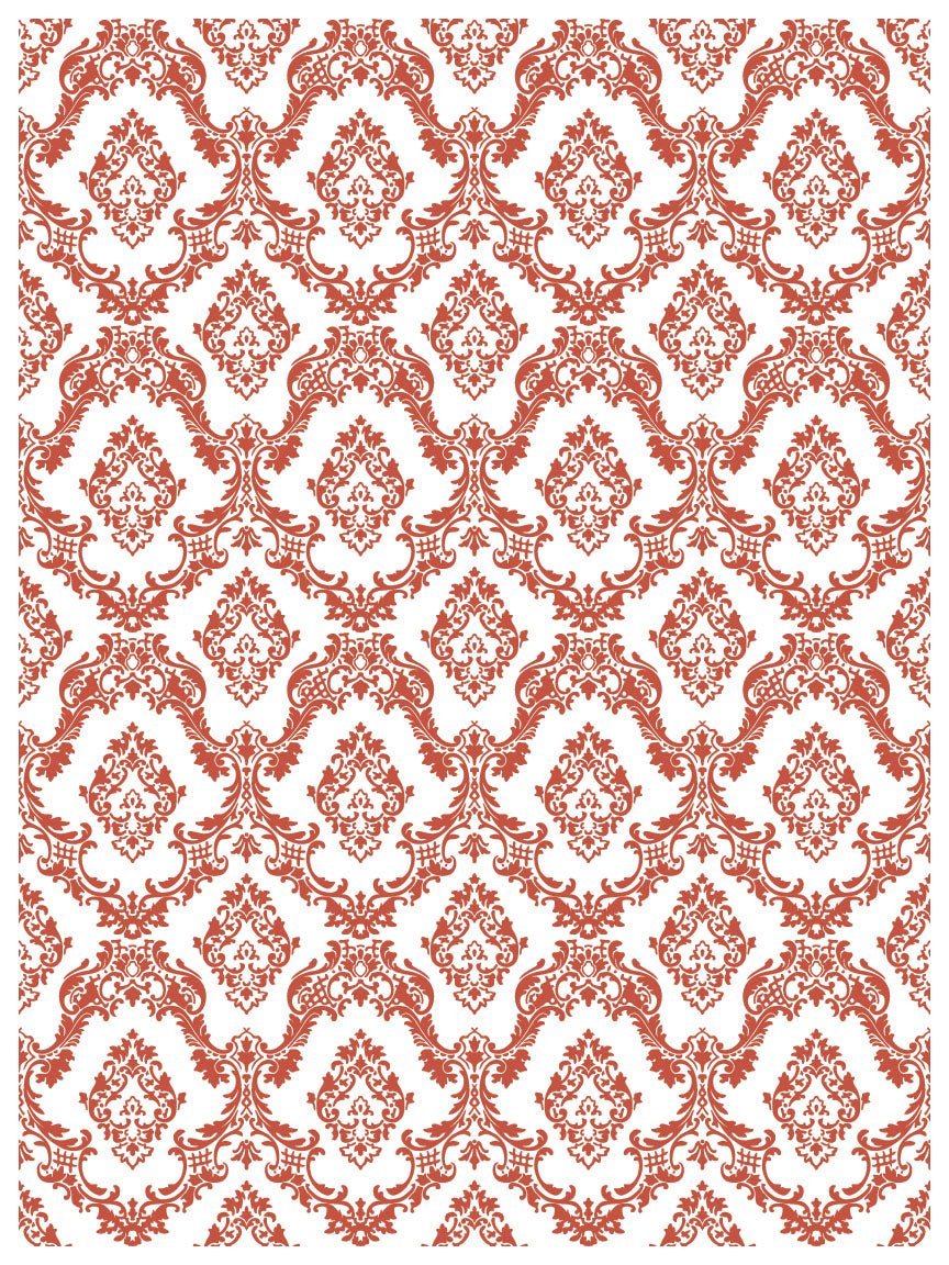Lattice Rose IOD Paint Inlay 12x16 Pad - The Mustard Seed Collection, The Seed