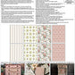 Lattice Rose IOD Paint Inlay 12x16 Pad - The Mustard Seed Collection, The Seed
