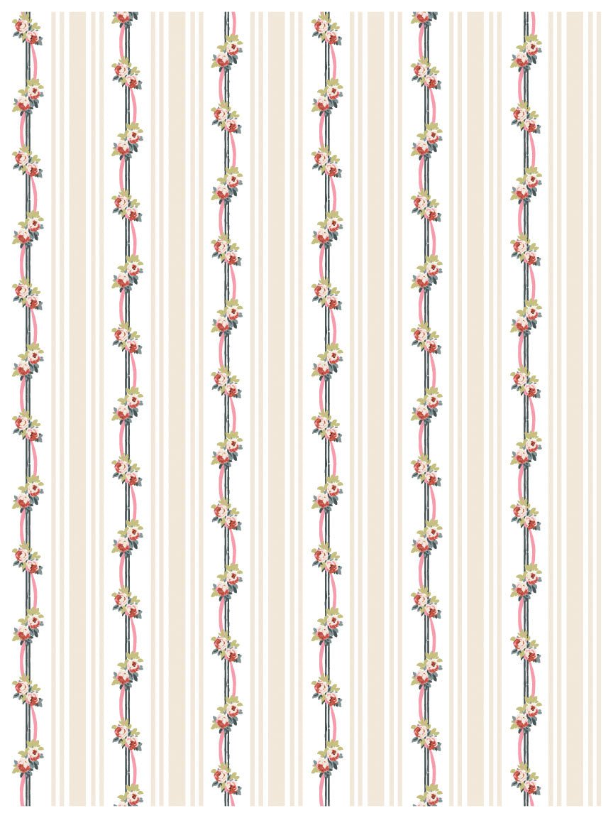 Lattice Rose IOD Paint Inlay 12x16 Pad - The Mustard Seed Collection, The Seed