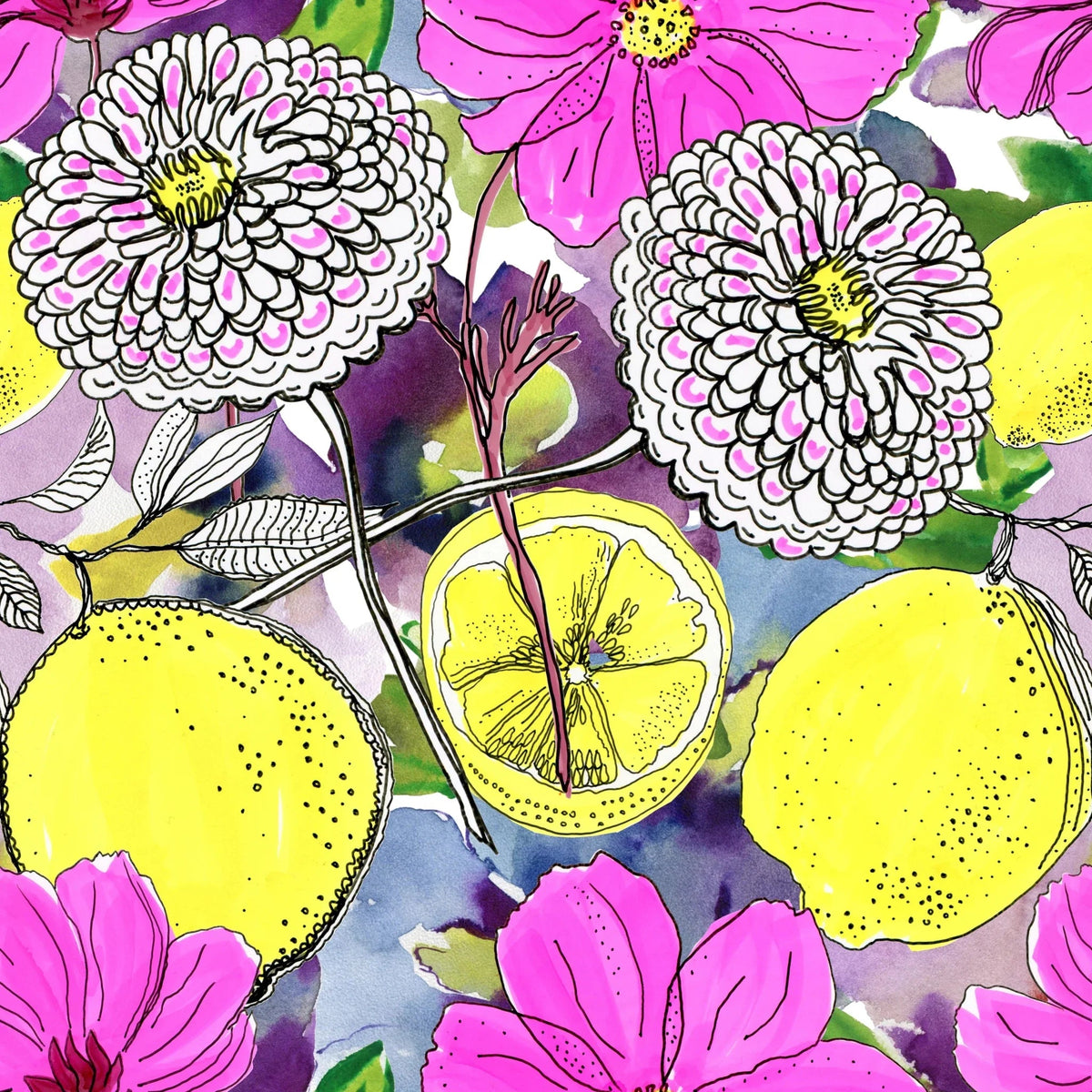 Lemons - Mint Tissue Paper - The Mustard Seed Collection, The Seed