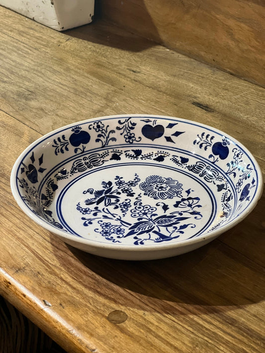 Levering's Coffee "Blue Onion" Bowl - The Mustard Seed Collection, The Seed