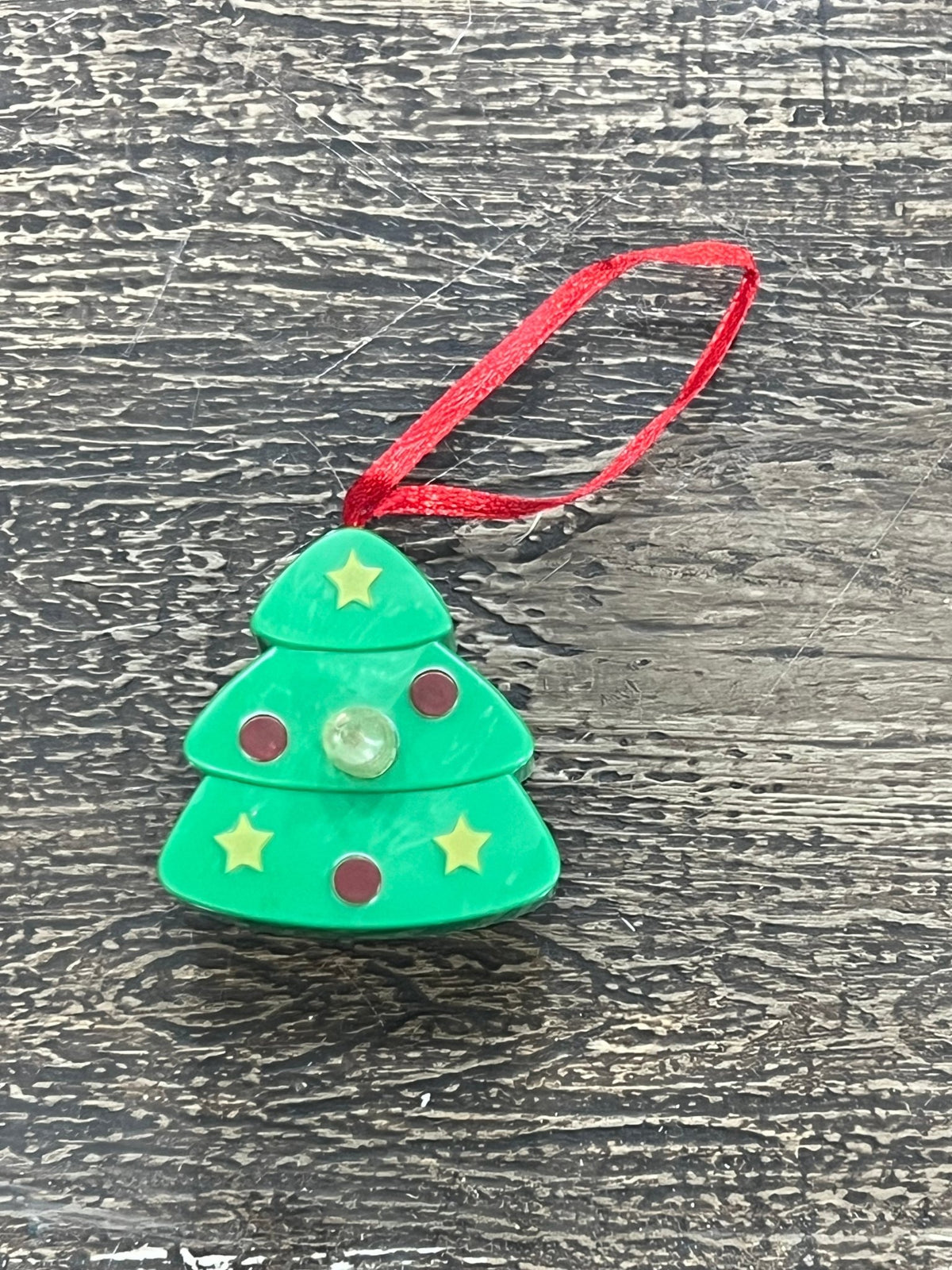 Light-Up Christmas Tree OrnamentChristmas
