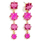 Linked Christmas Present Drop Earrings - The Mustard Seed Collection, The Seed