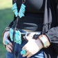 Livin' On A Prayer Hand Stamped Genuine Leather Cuff - The Mustard Seed Collection, The Seed