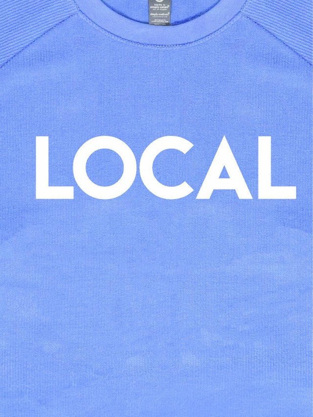 LOCAL Crew Sweatshirt Blue