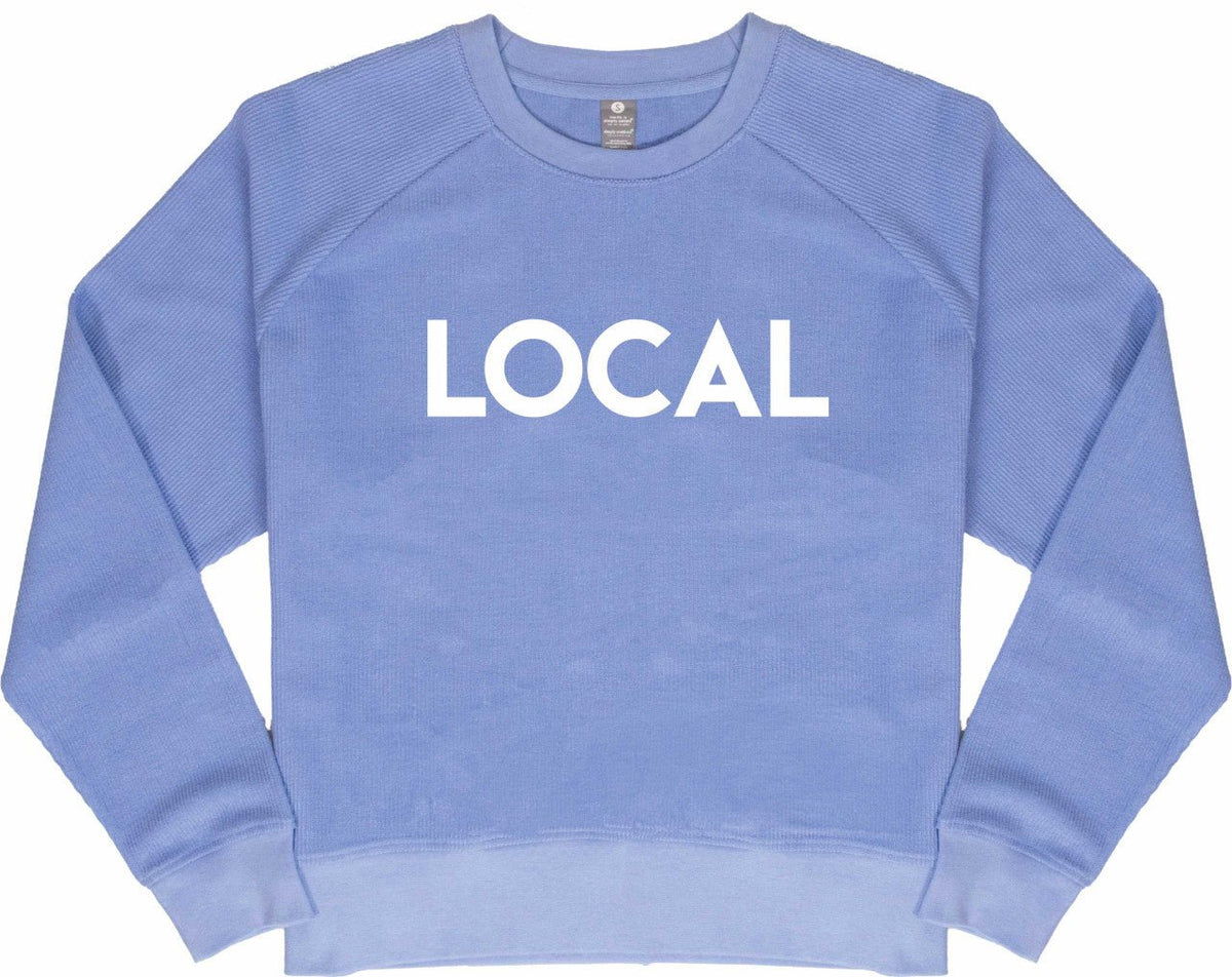 LOCAL Crew Sweatshirt Blue - The Mustard Seed Collection, The Seed