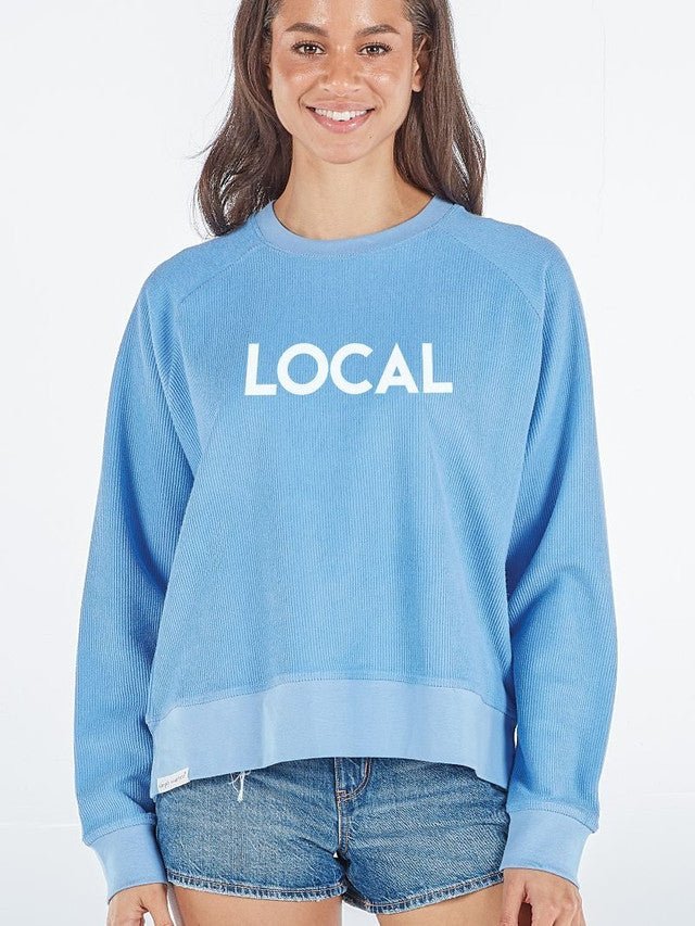 LOCAL Crew Sweatshirt Blue - The Mustard Seed Collection, The Seed