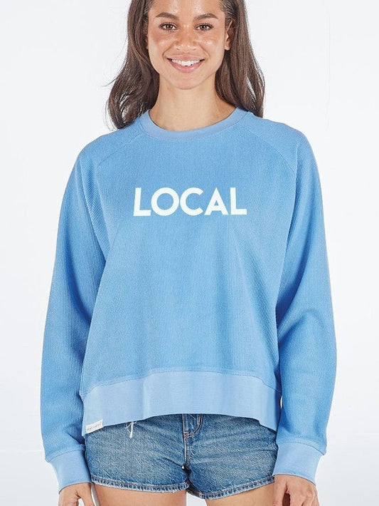 LOCAL Crew Sweatshirt Blue - The Mustard Seed Collection, The Seed