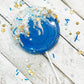 Lollipop Bath Bomb - Blue - The Mustard Seed Collection, The Seed