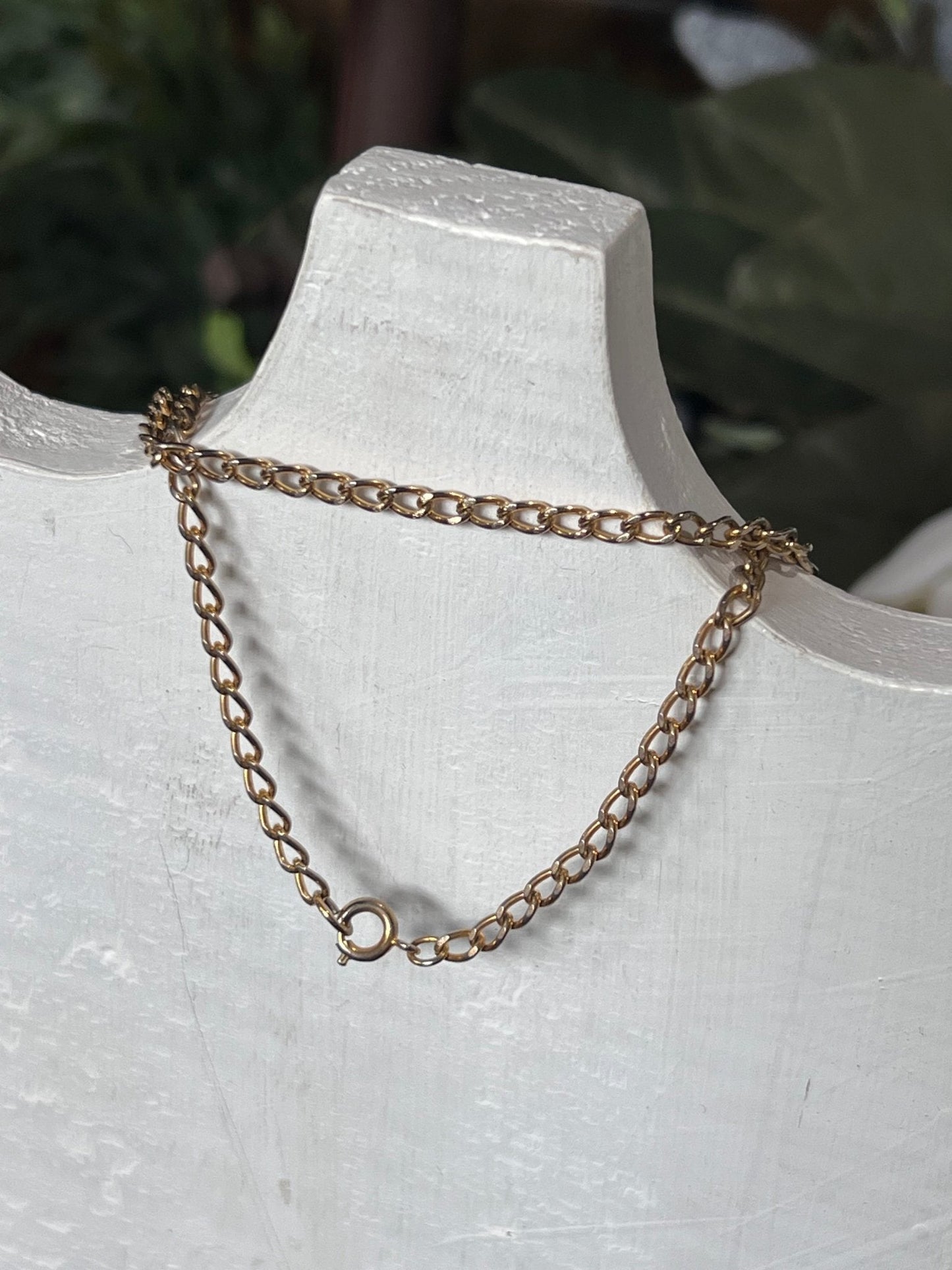 Long Vintage Necklace with Pastel Stones