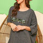 Loose Fit Top with "Mama" Camo Patch - The Mustard Seed Collection, The Seed