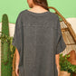 Loose Fit Top with "Mama" Camo Patch - The Mustard Seed Collection, The Seed