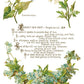Lover of Flowers IOD Transfer 8x12 Pad - The Mustard Seed Collection, The Seed