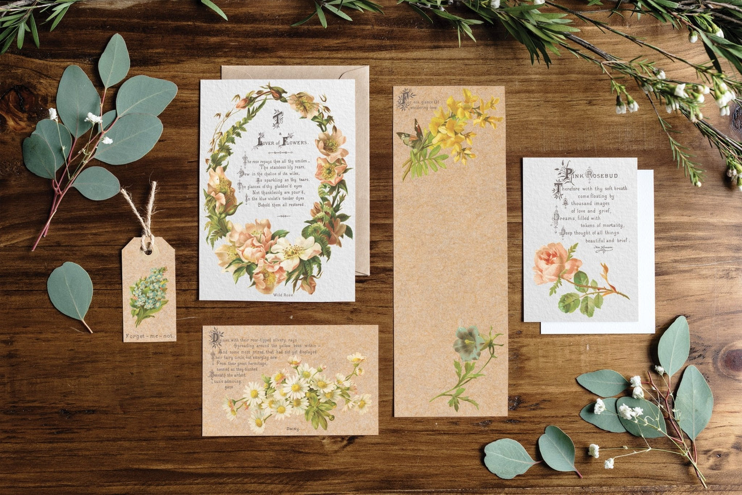 Lover of Flowers IOD Transfer 8x12 Pad - The Mustard Seed Collection, The Seed