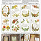 Lover of Flowers IOD Transfer 8x12 Pad - The Mustard Seed Collection, The Seed