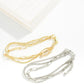 Magnetic Layered Chain Link Bracelet - The Mustard Seed Collection, The Seed