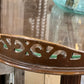 Mahogany Tea Table - The Mustard Seed Collection, The Seed