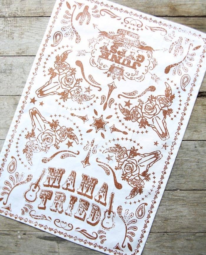 Mama Tried Tea Towel - The Mustard Seed Collection, The Seed