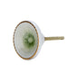 Marrakech Ceramic Knob green - The Mustard Seed Collection, The Seed