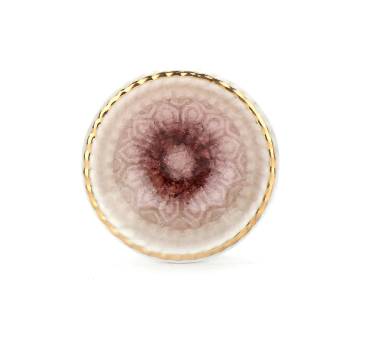 Marrakech Ceramic Knob Pink - The Mustard Seed Collection, The Seed