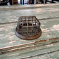 Medium Vintage Metal Flower Frog