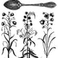 Melange IOD Paint Inlay 12x16 Pad - The Mustard Seed Collection, The Seed