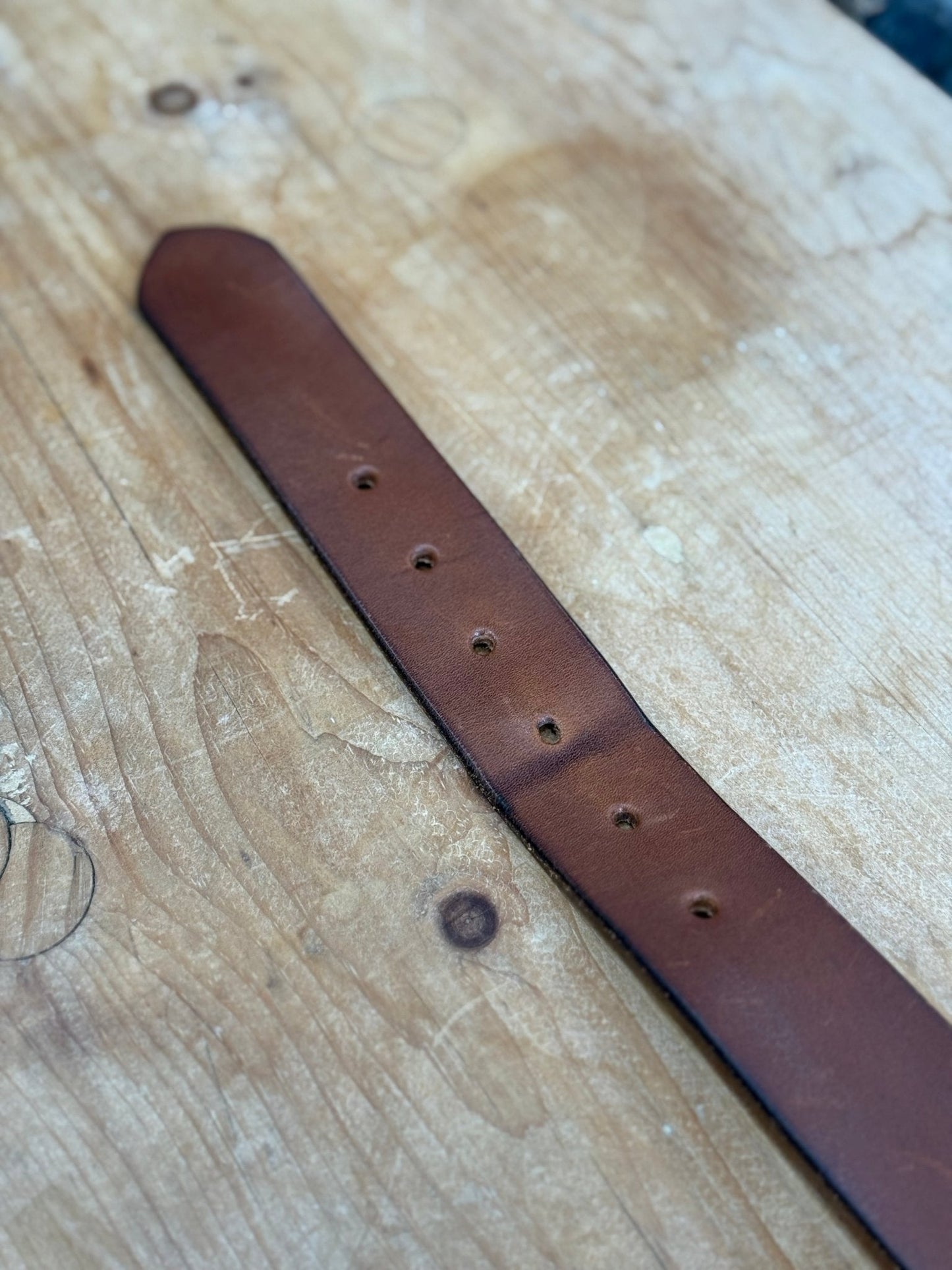 Men's Leather Belt - The Mustard Seed Collection, The Seed