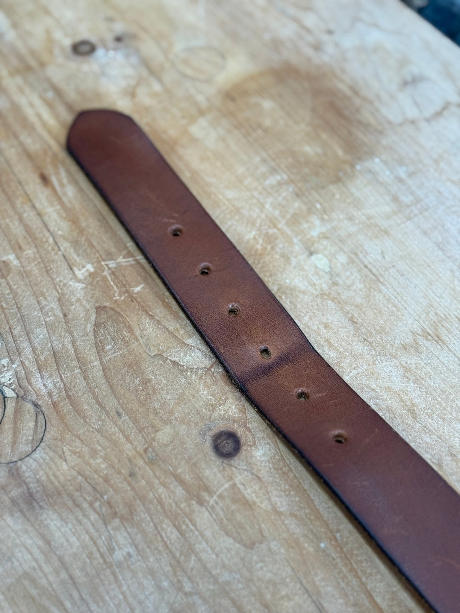 Men's Leather Belt - The Mustard Seed Collection, The Seed