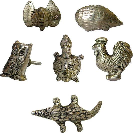 Metal Animal Knob