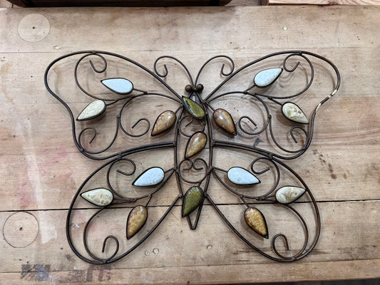 Metal & Ceramic Butterfly - The Mustard Seed Collection, The Seed