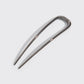 Metal French Hair Pin - Hematite - The Mustard Seed Collection, The Seed