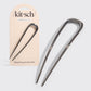 Metal French Hair Pin - Hematite - The Mustard Seed Collection, The Seed